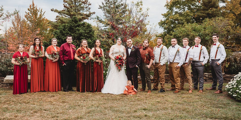 Elegant Fall Wedding at Granite Rose: A Vibrant Love Story in New