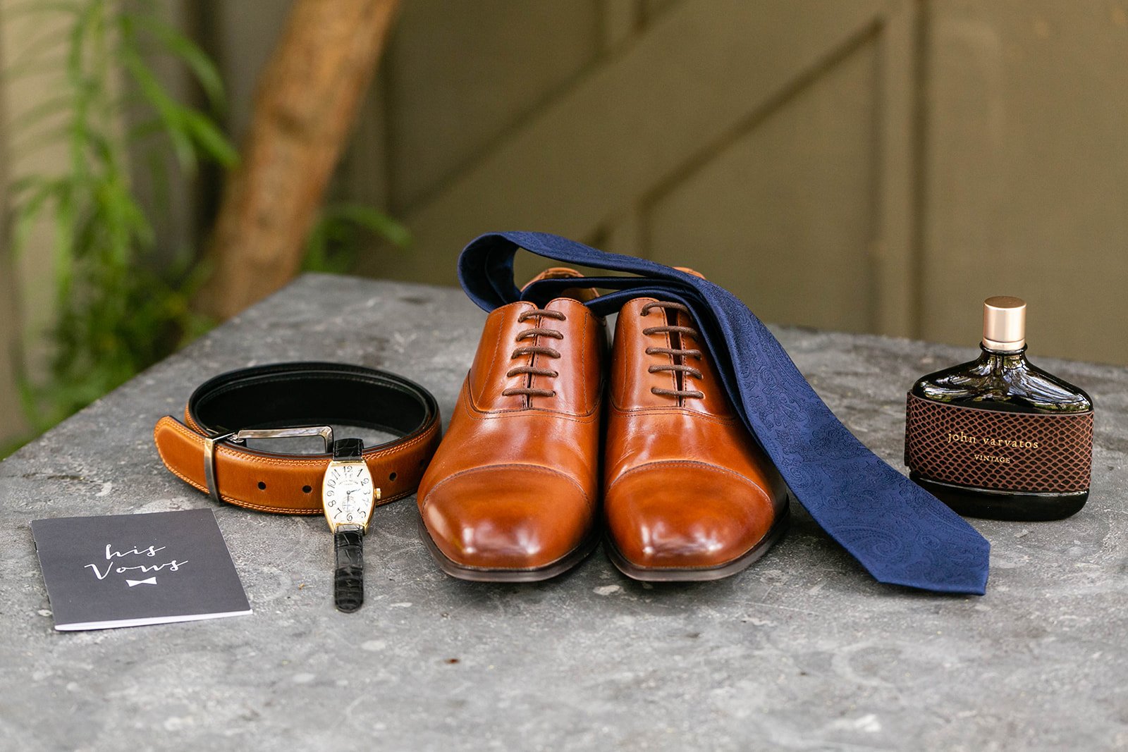 Groomsmen accessories at Galway Downs