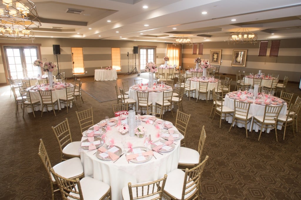 wedding chair decor pastel pink at Wedgewood Weddings