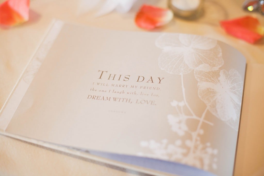 wedding guest book