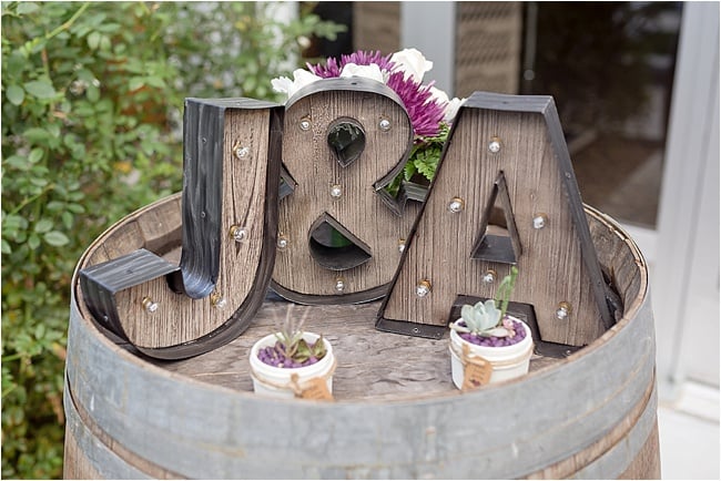 wine themed wedding